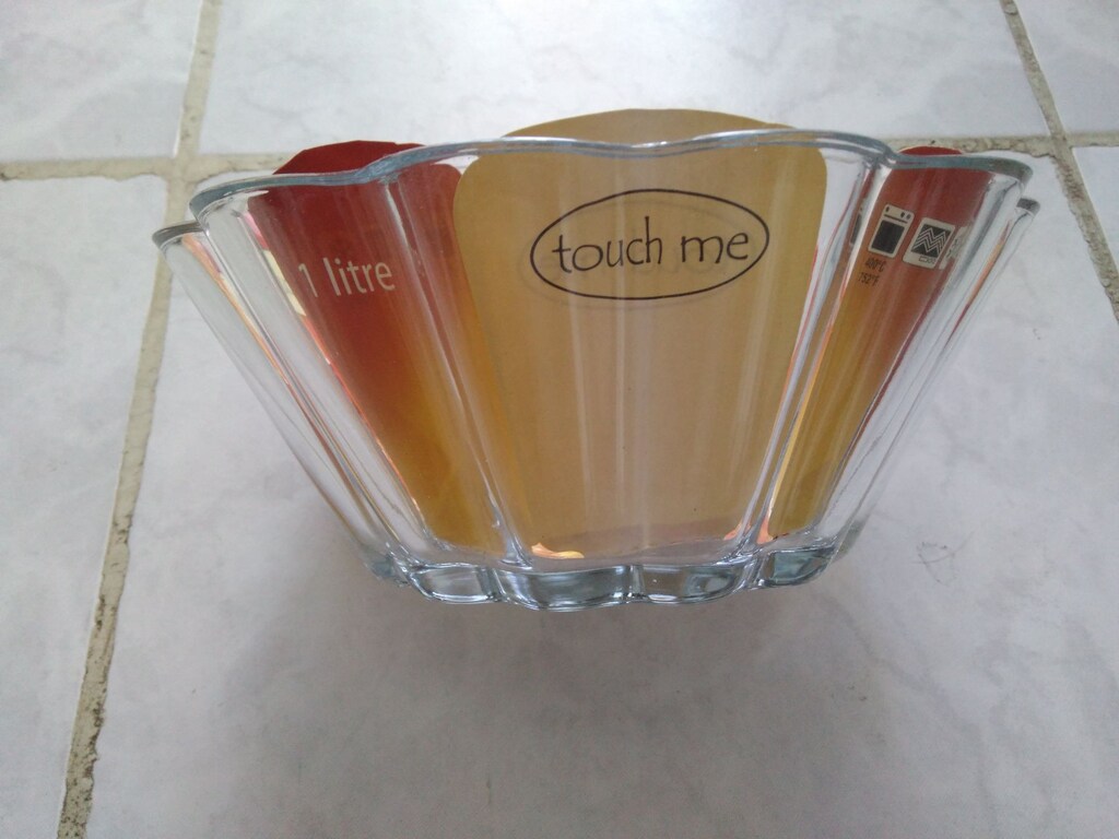 TOUCH ME 20X8 ÇİÇEK ŞEKİLLİ CAM KASE - 2