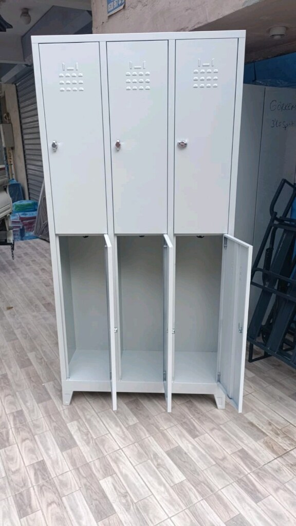 6 KAPILI METAL SOYUNMA DOLABI ÜCRETSİZ TESLİMAT - 4