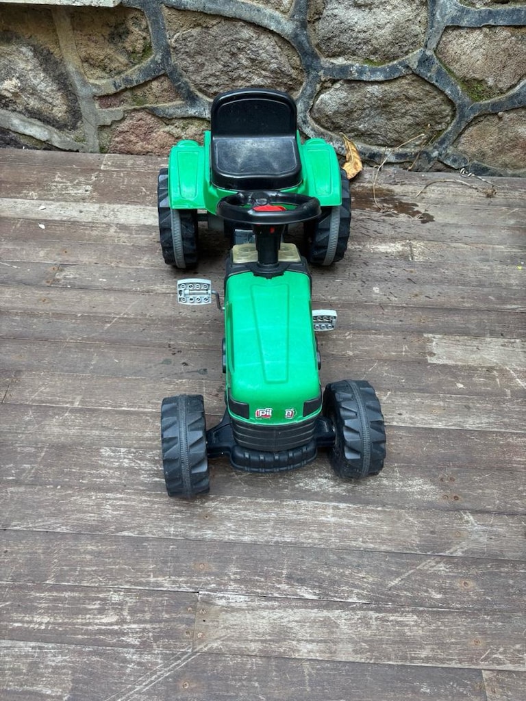 Pilsan marka çocuk traktörü ve trambolin - 2