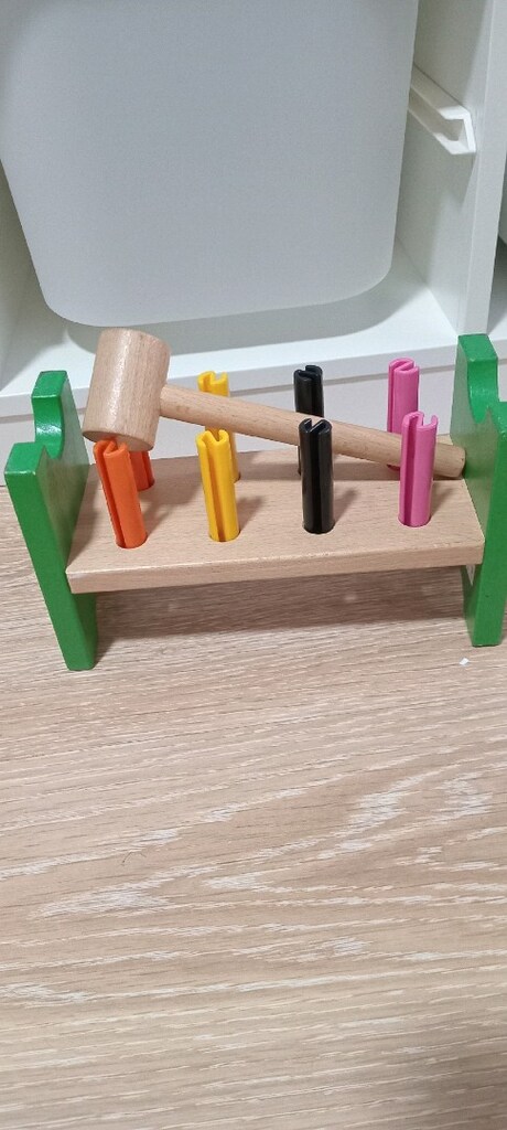 ikea ahşap vurmalı çekiç - 3
