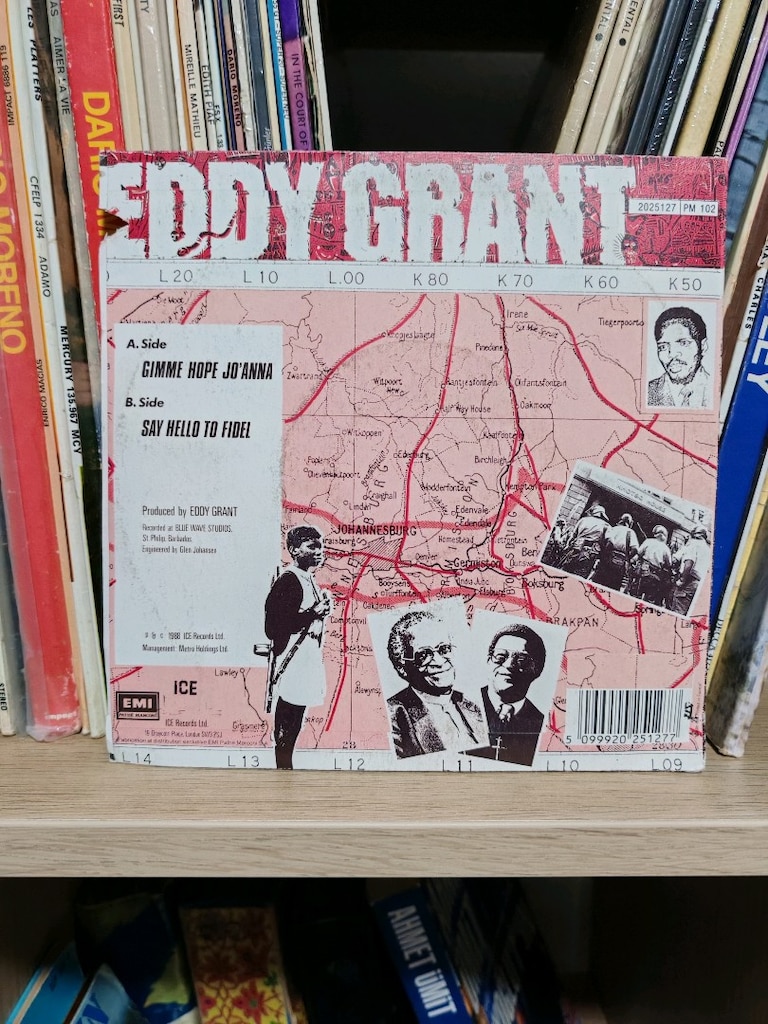 Eddy Grant & Gimme Hope Jo'anna 45 lik - 2
