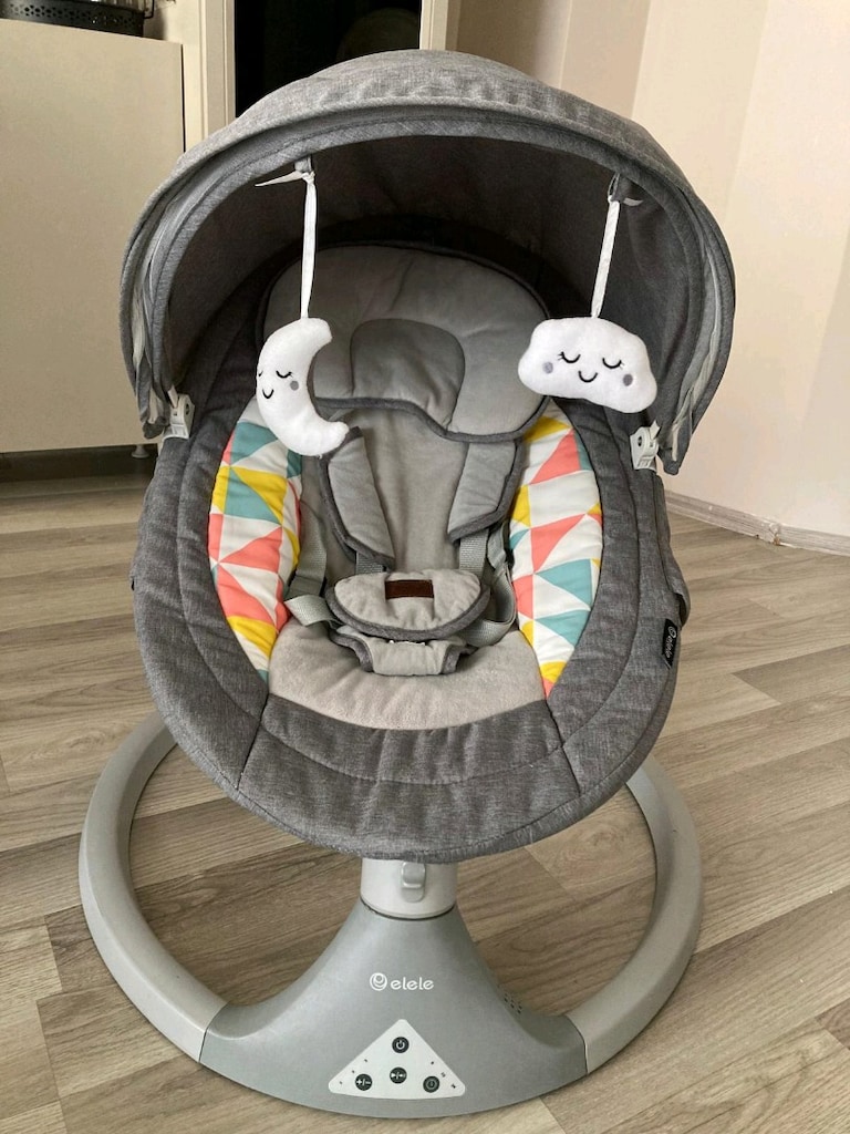 Elele Dormire elektrikli otomatik sallanır ana kucağı - 5