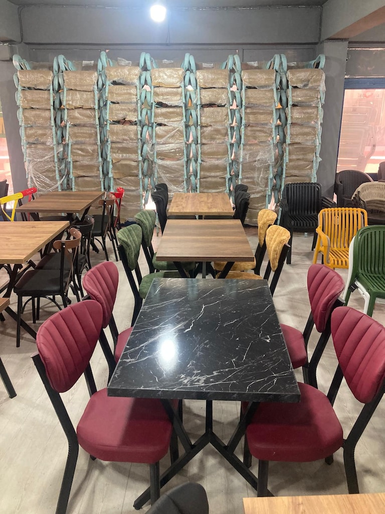 DAMLA TAKIM MASA SETİ CAFE RESTAURANT LOKANTA DIŞ MEKAN ÇAY BAHÇESİ - 2
