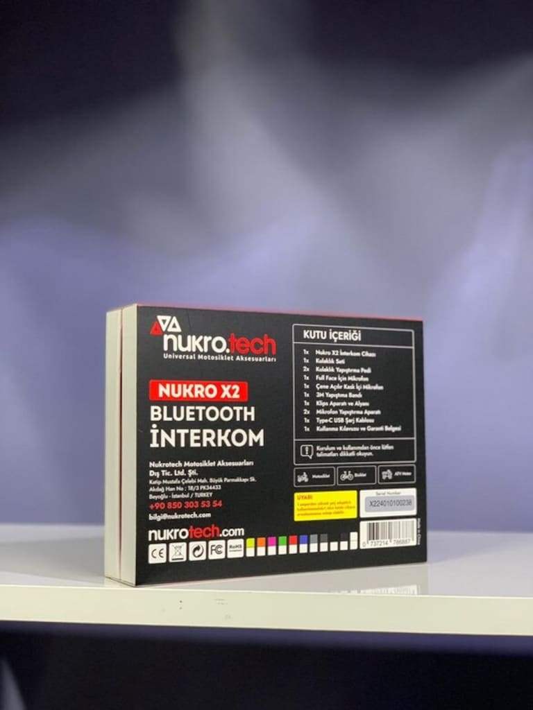 SIFIRDAN FARKSIZ NUKROTECH X2 İNTERKOM - 2