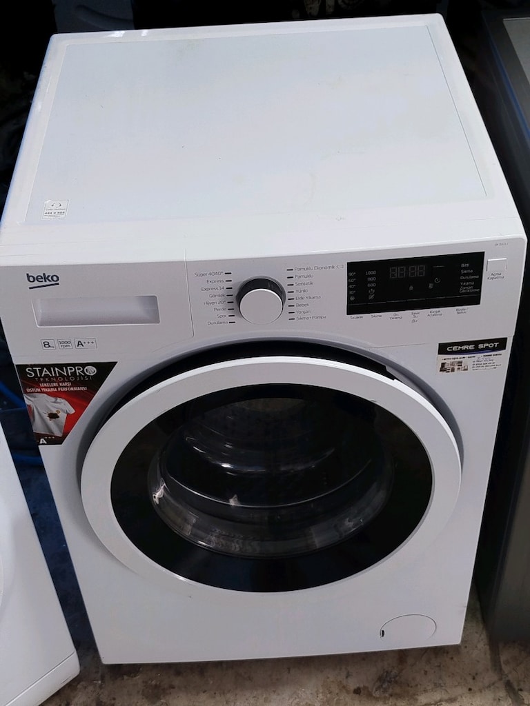 BEKO 8 KG ÇAMAŞIR MAKİNESİ İZMİR İÇİ 3 AY GARANTİMİZ VARDIR - 10