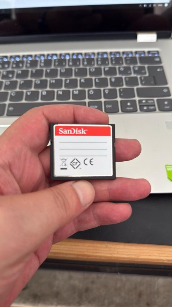 sandisk exteme 64 gb cf hafiza karti - 2