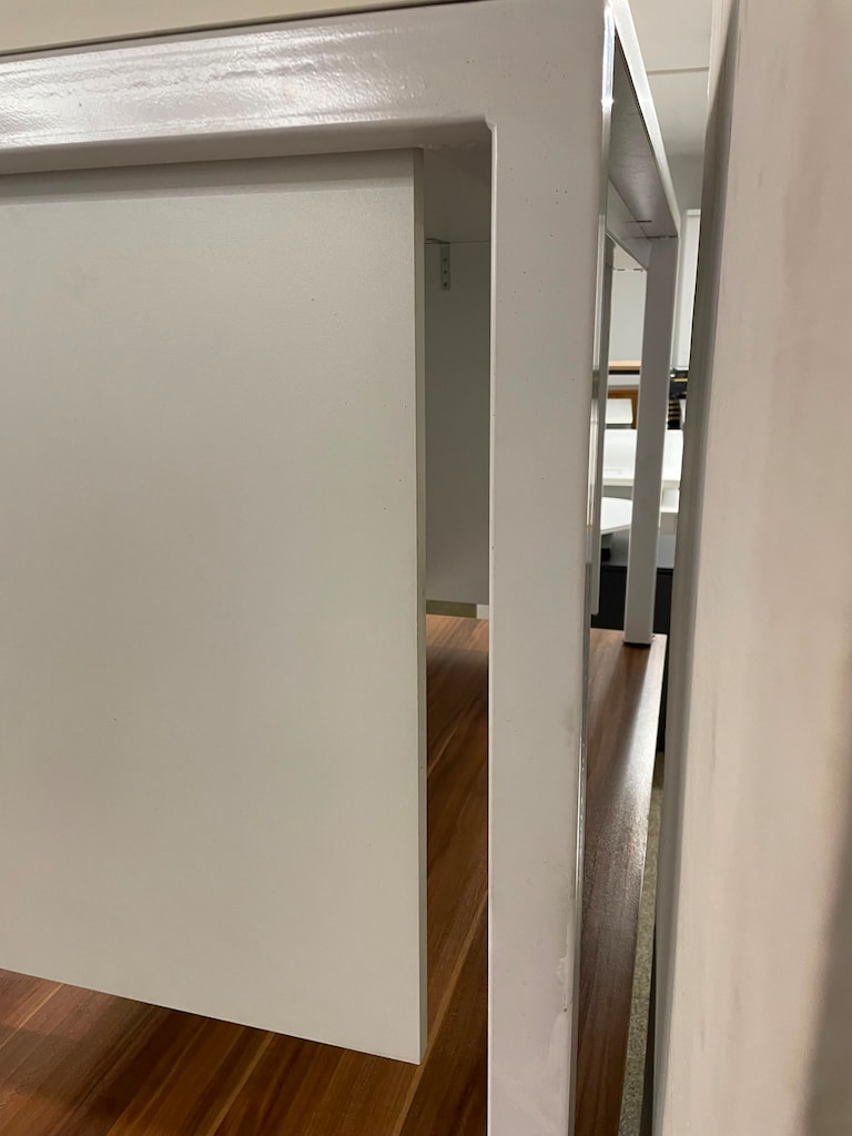 KLAS OFİS ÜSKÜDAR 120x60 ÜÇ TARAFI KAPALI PERDELİ ÇALIŞMA MASASI - 4