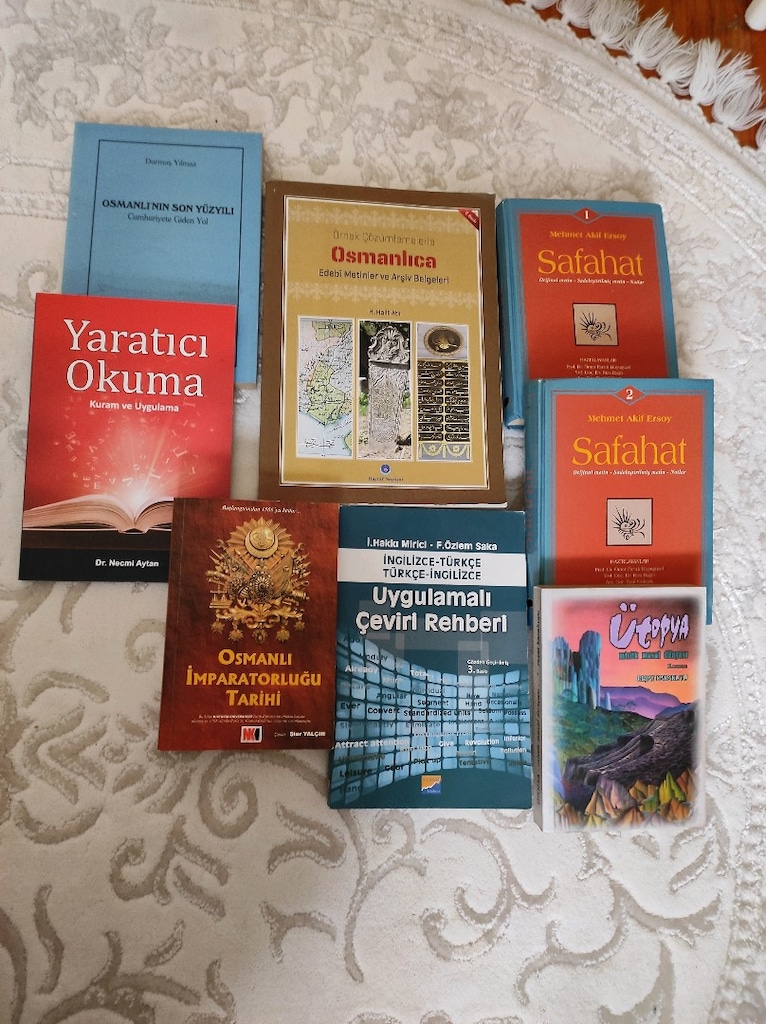 akademik kitaplar edebiyat ve tarih bölümü DETAYLI BİLGİ İÇİN AÇIKLAMA - 3