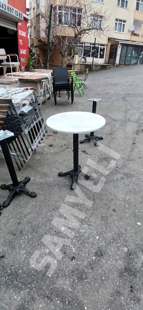 YUVARLAK BEYAZ MERMER MODELİ - 2