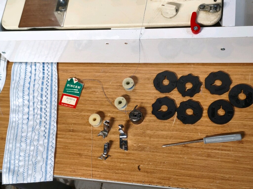 Singer 298 dikiş makinesi sıfır ayarında - 4