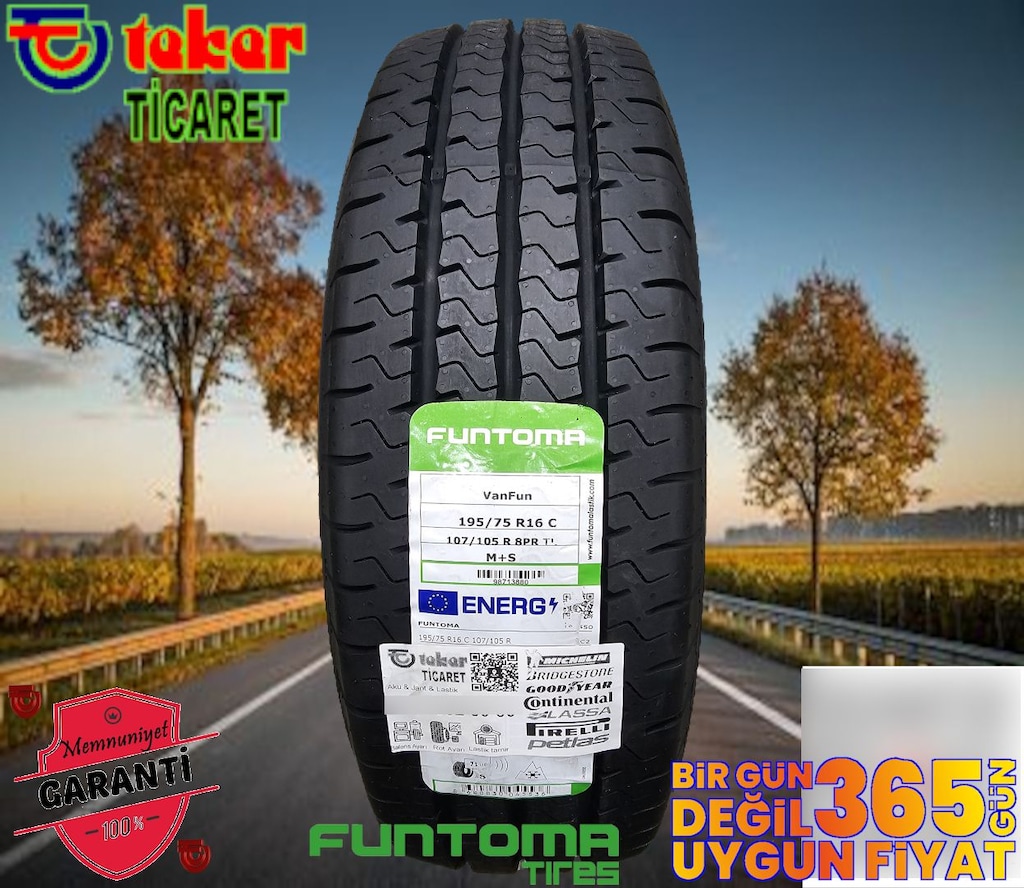 195 75 16 C FUNTOMA VANFUN#MEVSİMLİK#TEKER TİCARET - 4
