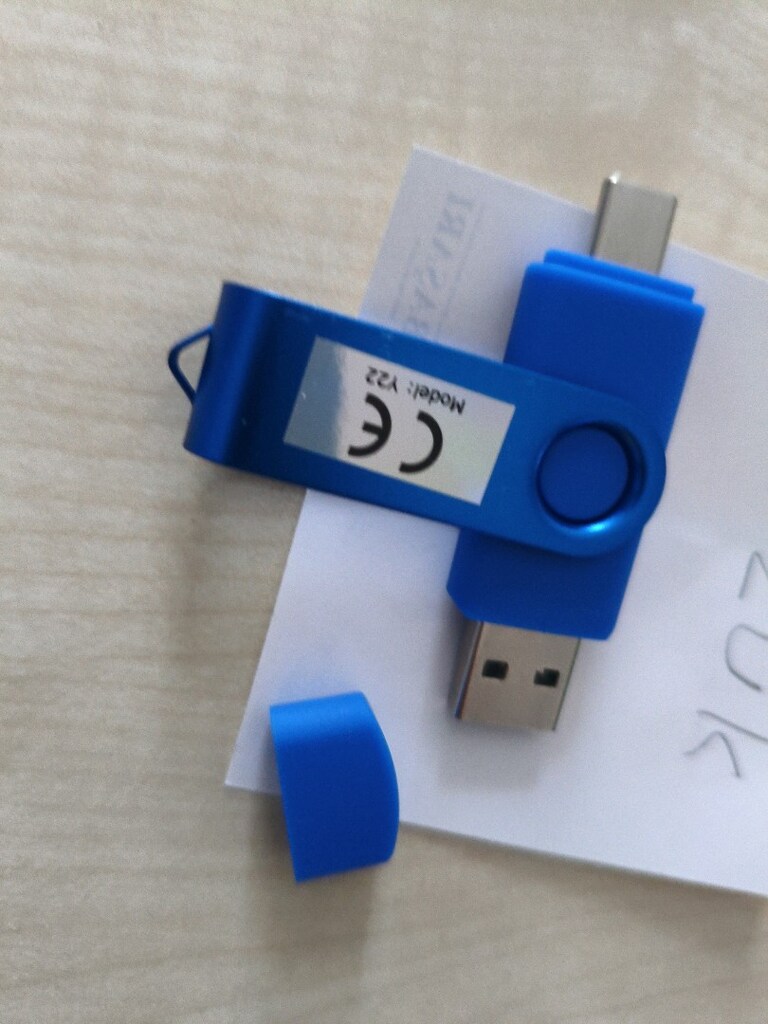 Mavi Flash Bellek 128 GB Mavi (Bozuk) - 3