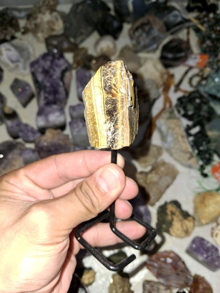 maşa üstü 90 gram kaplan gözü taşı... - 2
