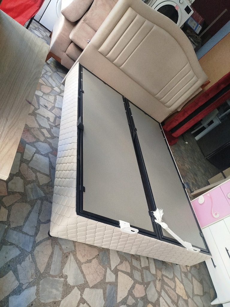 Çiftlik baza başlık yatak sıfır nakliye benden 3 aylık kullanılmış - 2