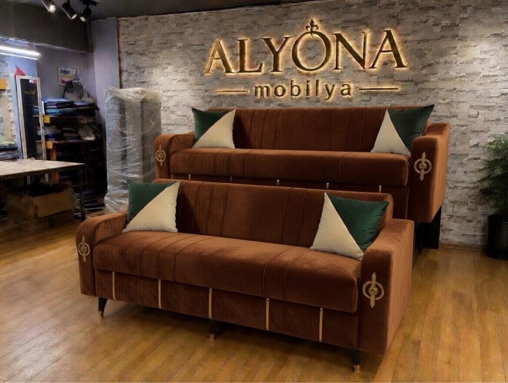 ALYONA MOBİLYA DAN YATAKLI BAZALI ÇEKYATLAR KAPIDA ÖDEME İSTANBUL - 4