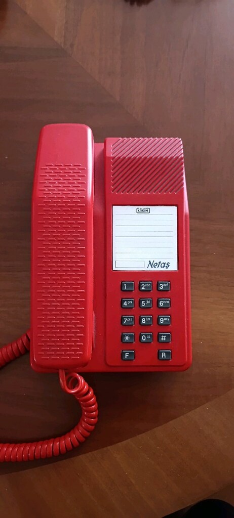 Ev veya büro telefonu nostaljik - 2