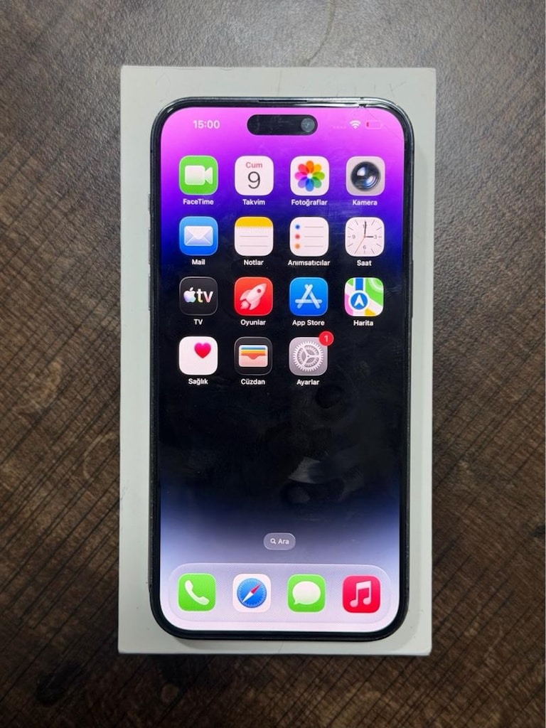 İPHONE 14 PRO MAX 256 GB PİL SAĞLIĞI 77 Yd - 9