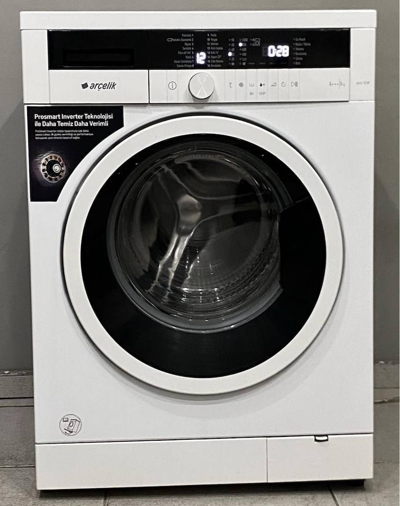 ARÇELİK 8 KG A+++ ÇAMAŞIR MAKİNESİ SORUNSUZ HEMEN TESLİM - 4