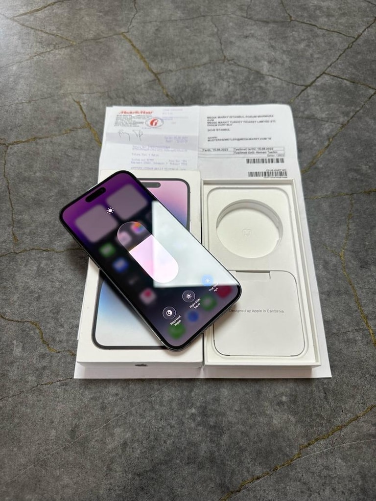 iPhone 14 pro max yurtiçi kutulu faturalı 256 gb nokta hatasız pil 86 - 11