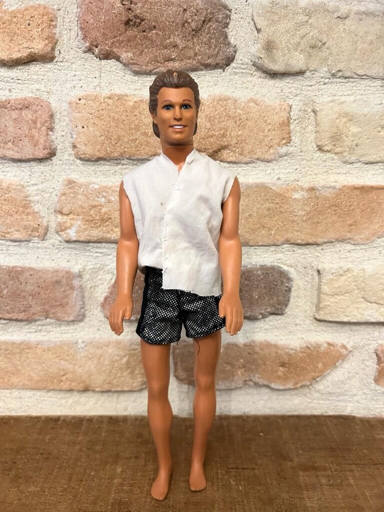 barbie sparkle beach 1966 bebek - 5