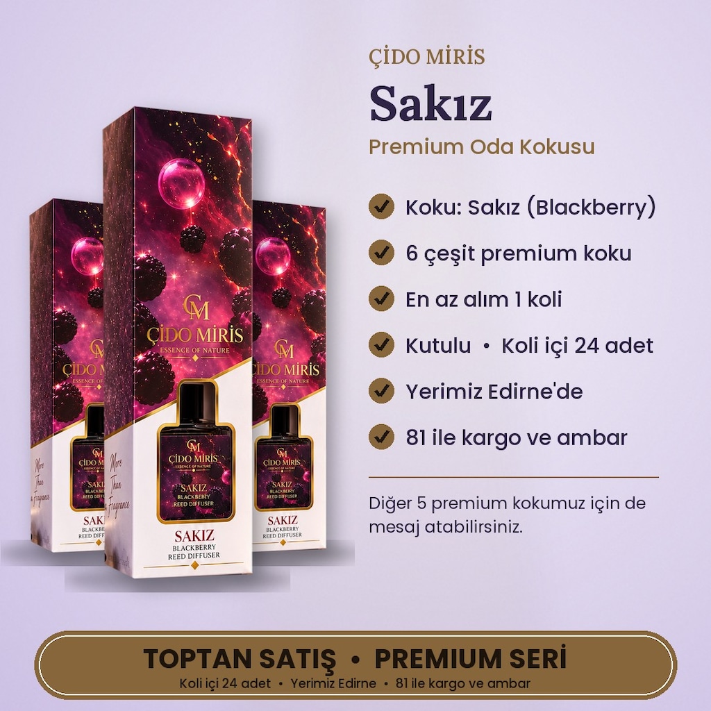 ÇİDO MİRİS PREMIUM ODA KOKUSU SAKIZ TOPTAN - 2