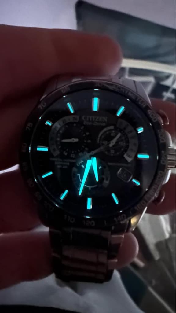 Citizen Eco-Drive Perpetual Erkek saat - 6