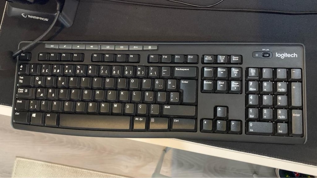 logitech k270 kablosuz klavye - 3