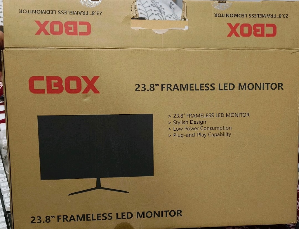 Sıfırdan Farksız CBOX 23.8" FHD Monitör (Kutulu/Garantili + Hediyeli) - 3