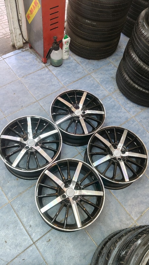 17 inç 4*100 öz jant hatasız siensi boya logo vernik sibop sıfır - 2