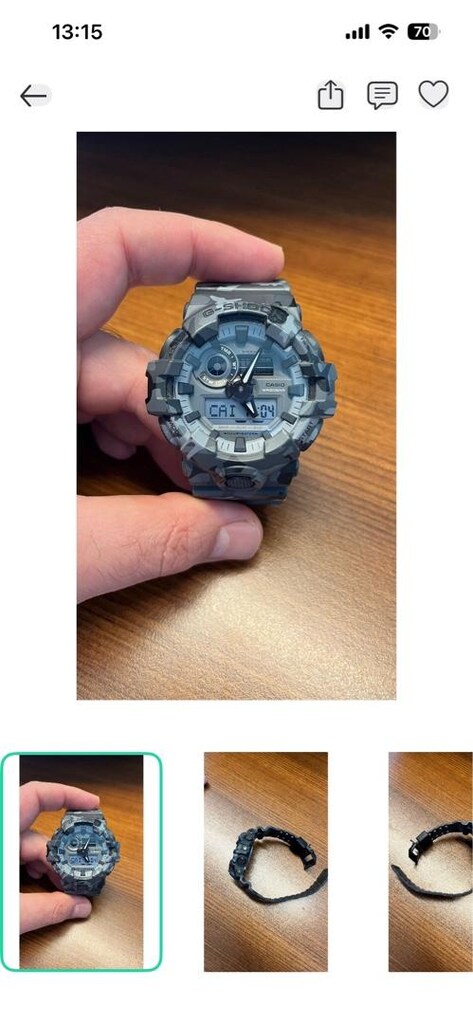 CASIO G-SHOCK GA700-CM Özel Seri