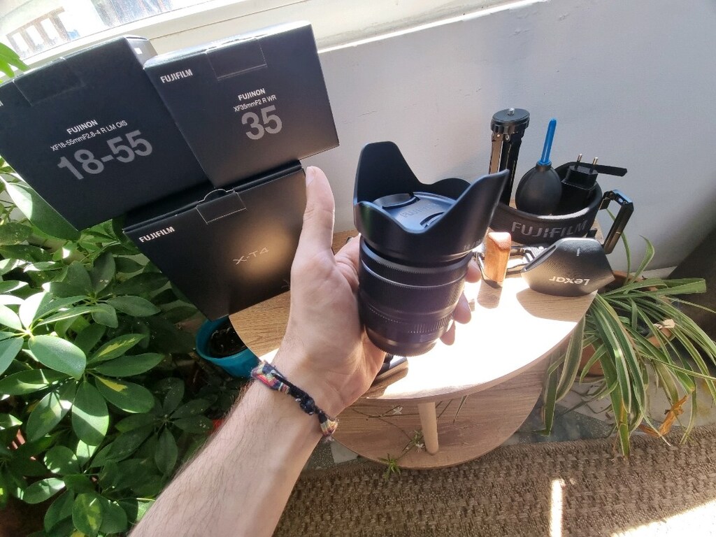 Fujifilm XT4 fotoğraf makinesi + 2 Orijinal Lens / Tam Set - 17