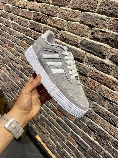 Adidas Gri Beyaz Sneaker - 42/44