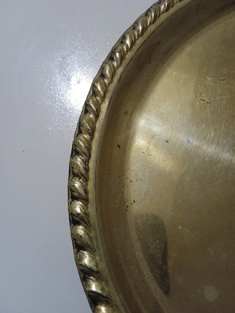 KÜÇÜK BOY HATASIZ PİRİNÇ TEPSİ - 4