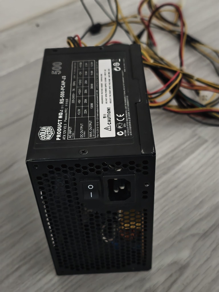 COOLER MASTER 500 WATT PSU - POWER SUPPLY - GÜÇ KAYNAĞI - 3
