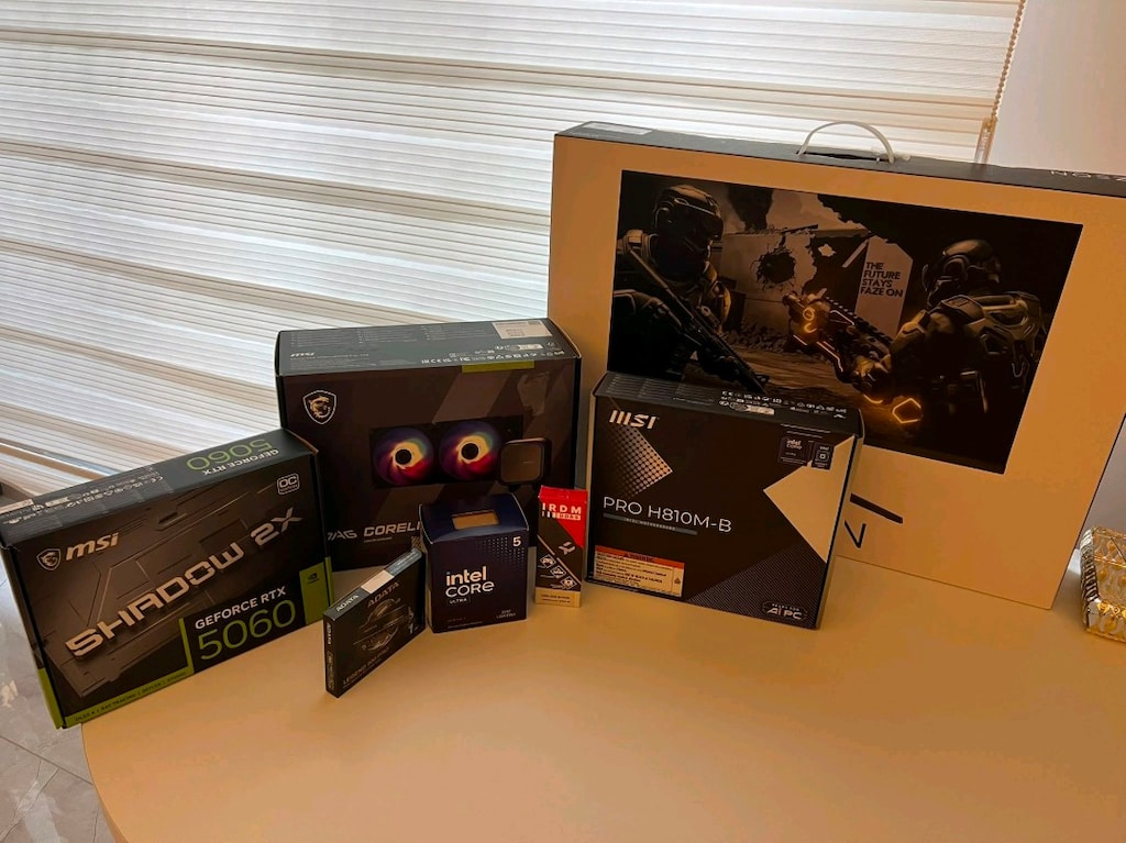 Bilgisayar Kasası Dolu Ekran KartıMsi 5060 RTX OC EDİTİON PC satılık - 2