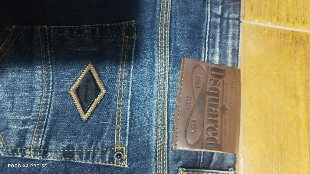 #Dsquared2 jeans pantolon..Eni çekilince 40 Boy 101Paça 18 - 5