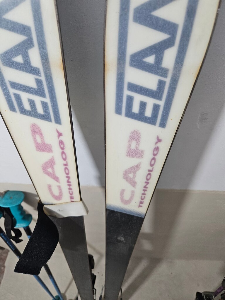 Elan M26 Kayak Takımı. Slovenya üretimi. Batonlarıyla birlikte. - 7