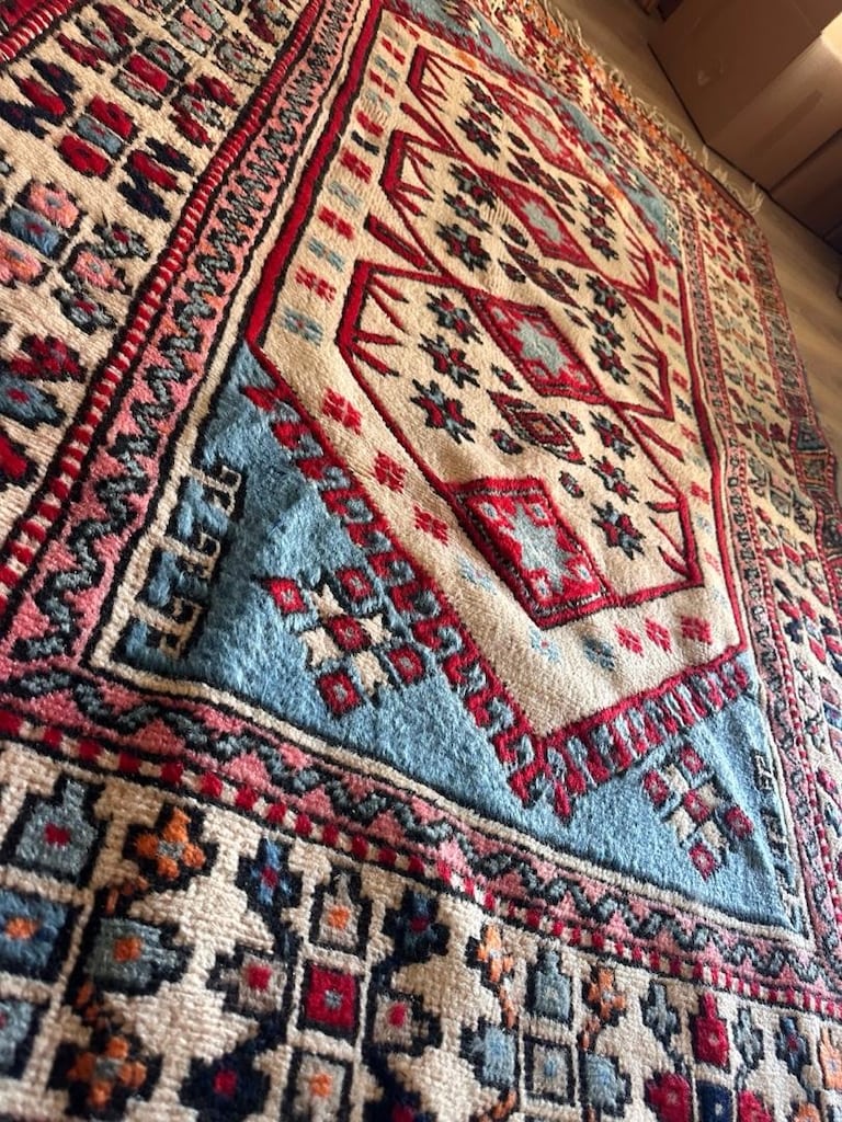halı yün antika - 5