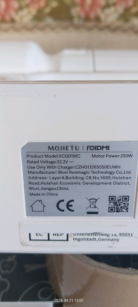 Roidmi Mojietu M10, sadece ana ünite satılıktır şarj aleti yok ayrıca - 3