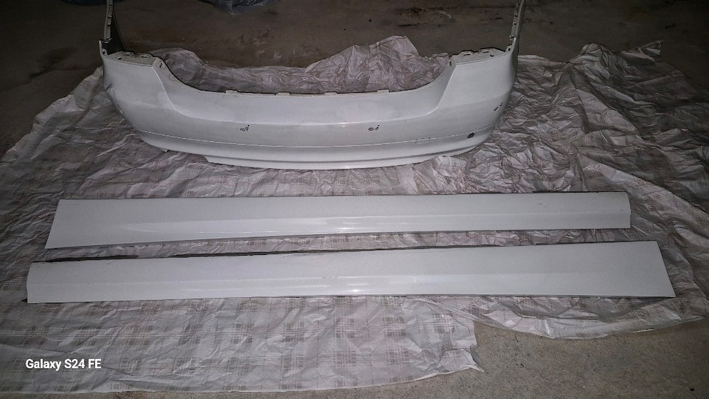 bmw e90 lci arka tampon ve yan marşbiel - 9
