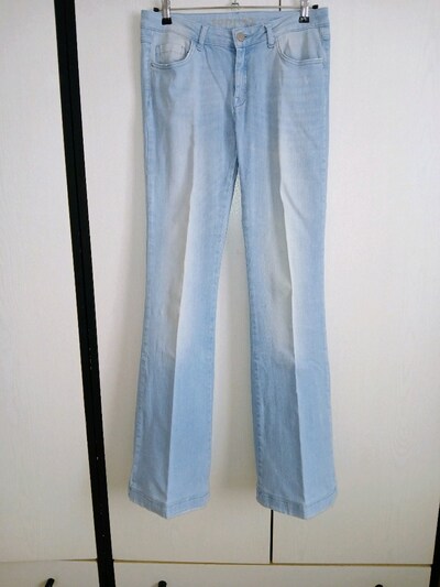 ACIK MAVI JEAN PANTOLON 40- 42