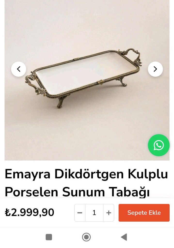 bronz tepsi - 5