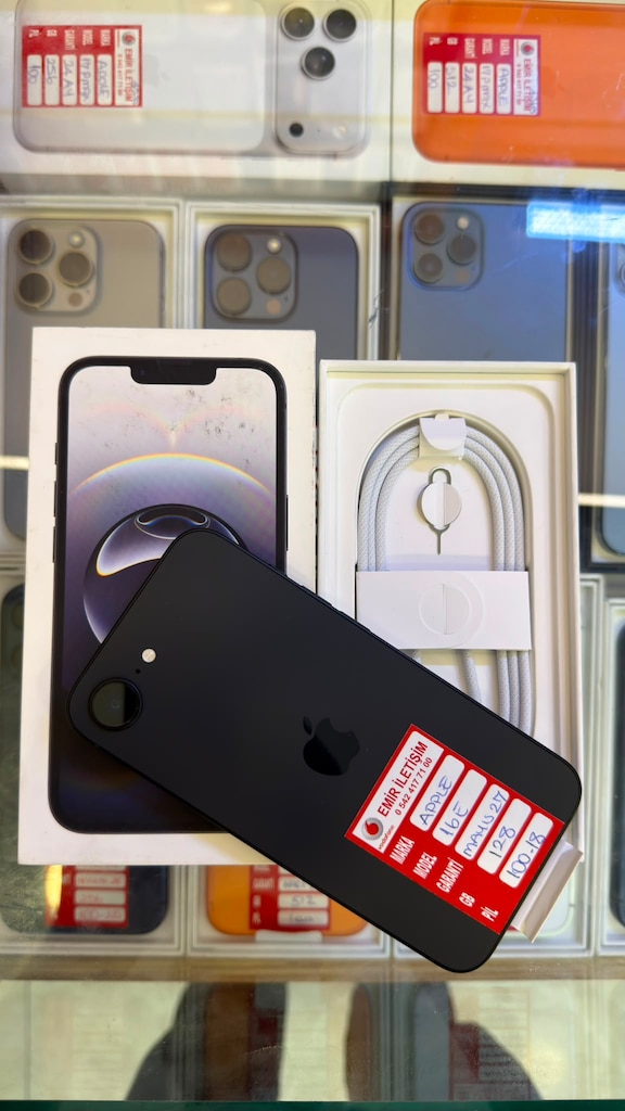 IPHONE 16 E 128 GB SIFIR TEŞHİR ÜRÜN GARANTİLİ TAKASA AÇIK - 10