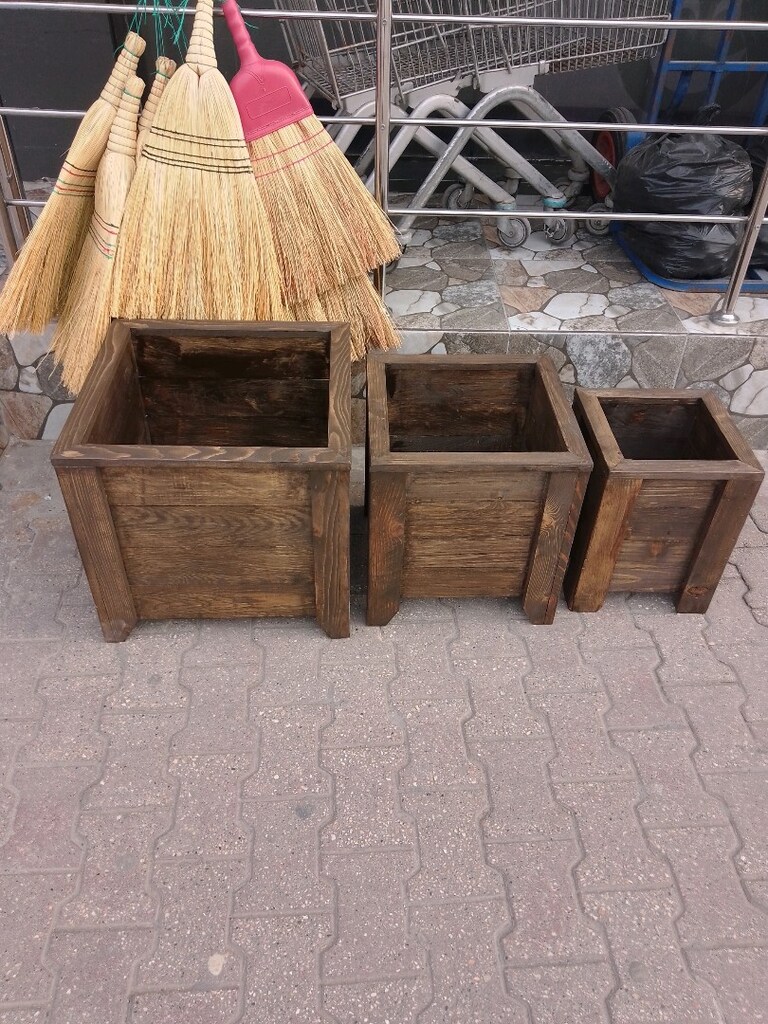 saksı ahşap - 3