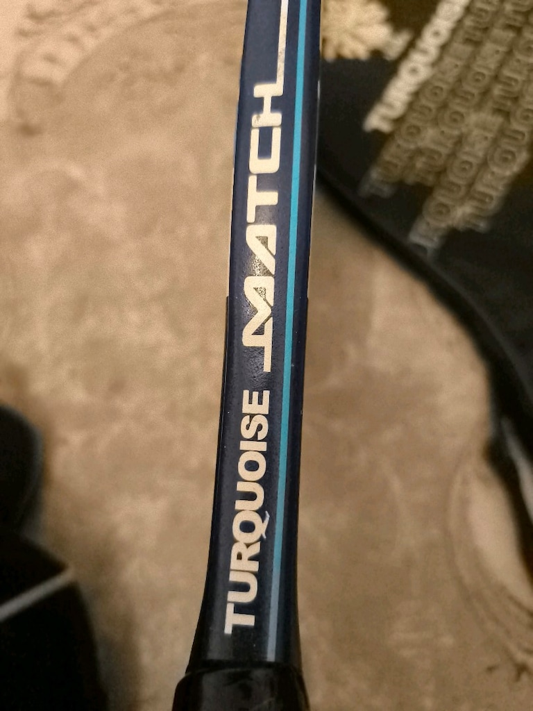 Turquoise Match Bull Padel Raketi - Glass System - 4