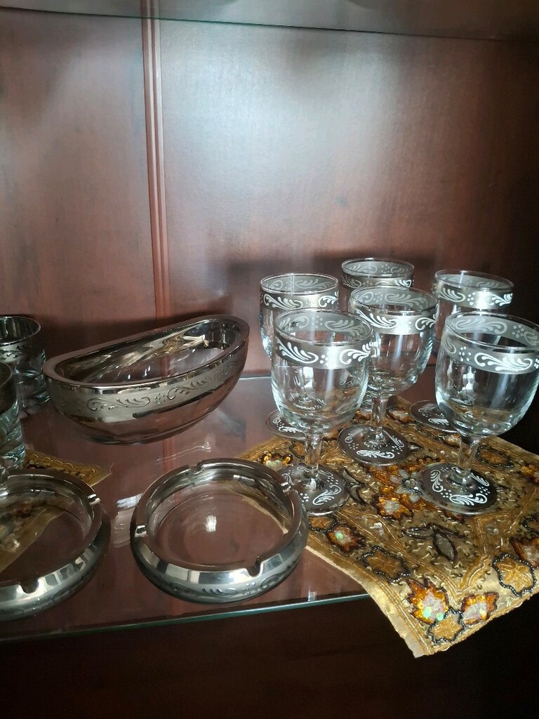 gümüş set bardak takımı - 12