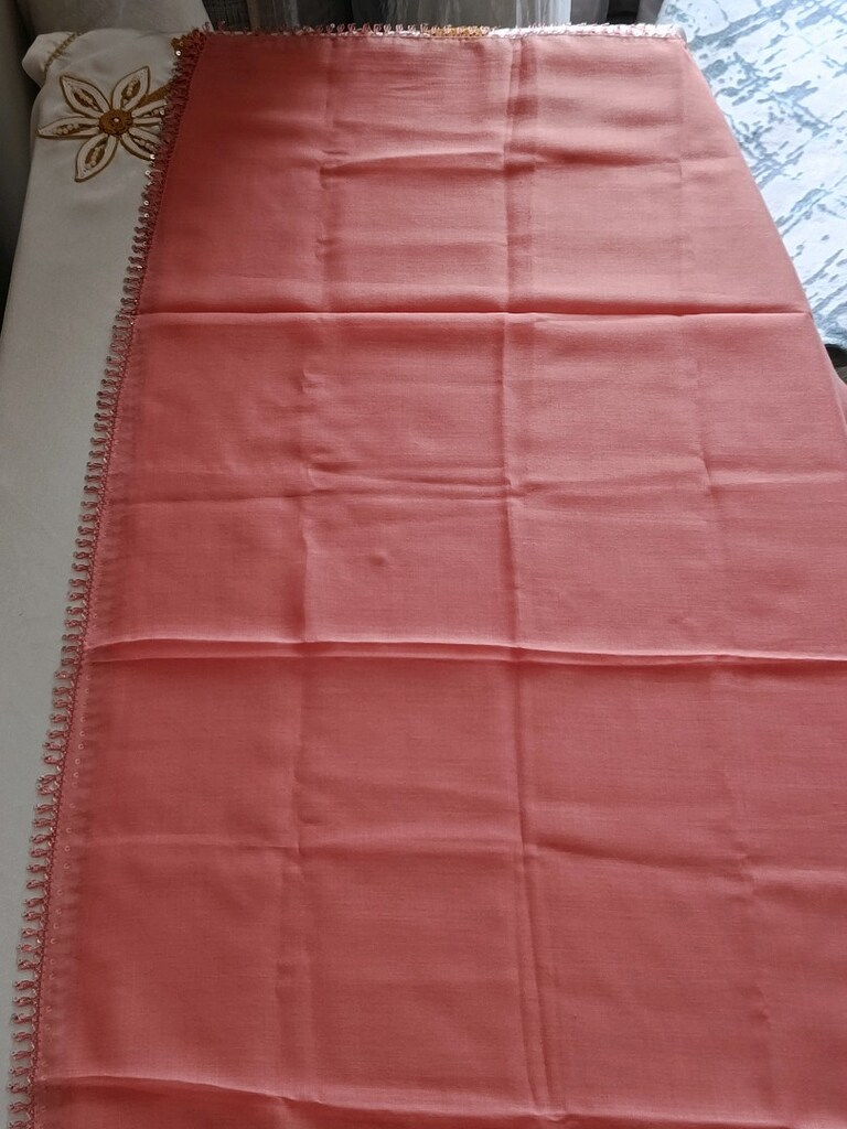 pullu iğne oyası çeyizlik yazma sorunsuz yeni kullanılmamış - 3