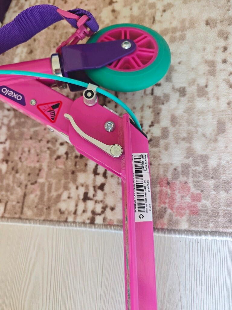 oxelp play 5 kız çocuk scooter - 7