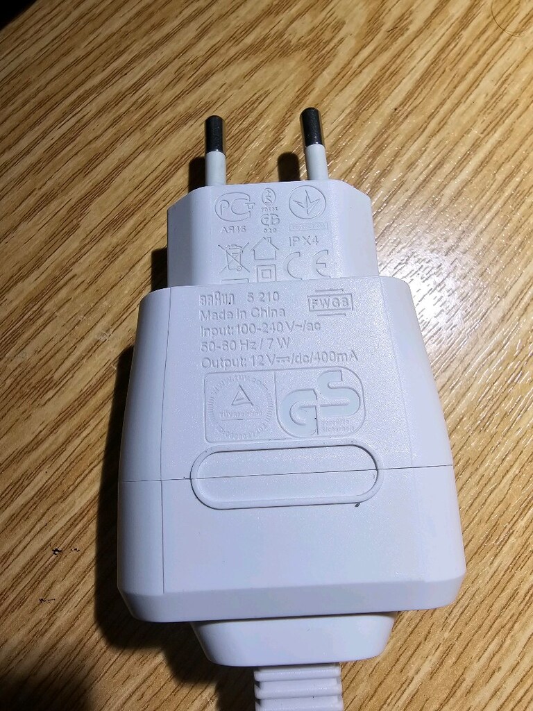 BRAUN 12v 400ma EPİLASYON,,TRAŞ MAKİNASI ADAPTÖRÜ - 5