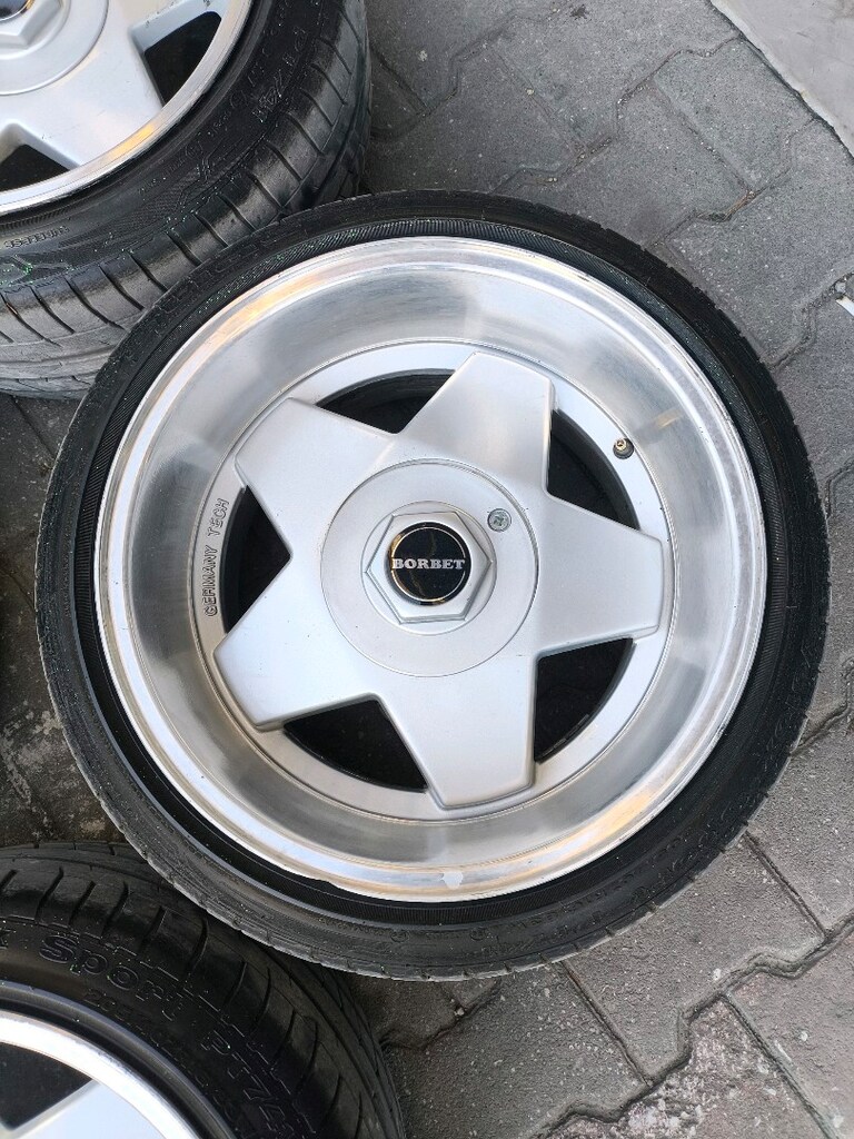 16" BORBET JANT LASTİK TAKIM 9/9 OFSET 4*100 VE 4*108 - 6